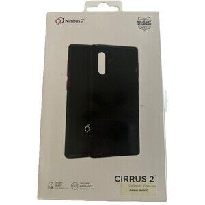 Nimbus9 Cirrus 2 Series Case for Samsung Galaxy Note10 - Black / Red Buttons